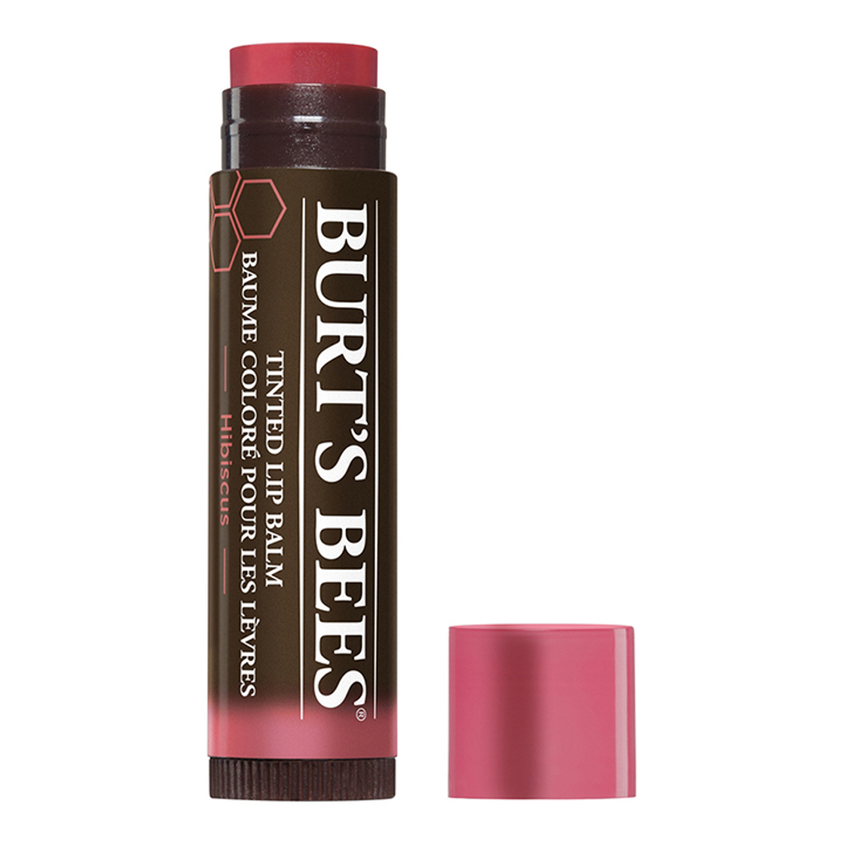 Burt's Bees Pink Blossom Tinted Lip Balm 4.25g - Hibiscus