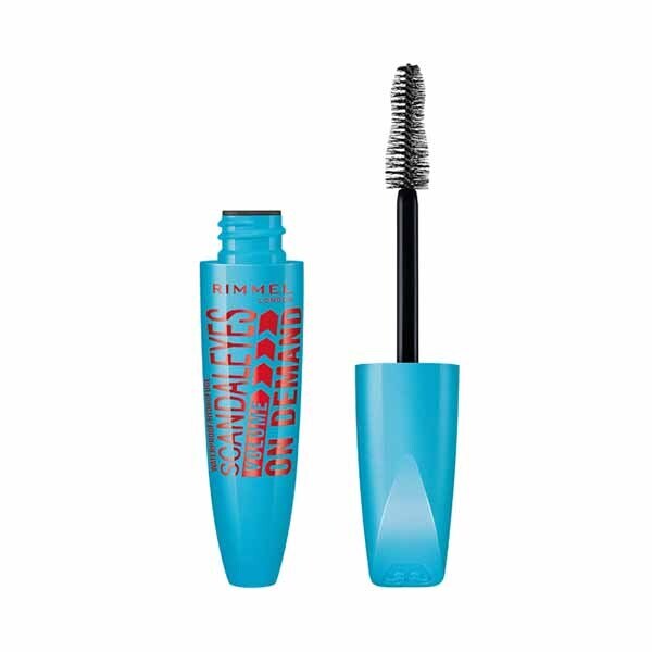 Rimmel Scandaleyes Volume On Demand Mascara Black Waterproof GOODS Superdrug   