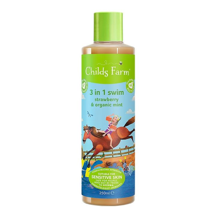 Childs Farm 3 in 1 Swim - Strawberry & Organic Mint 250ml GOODS Holland&Barrett