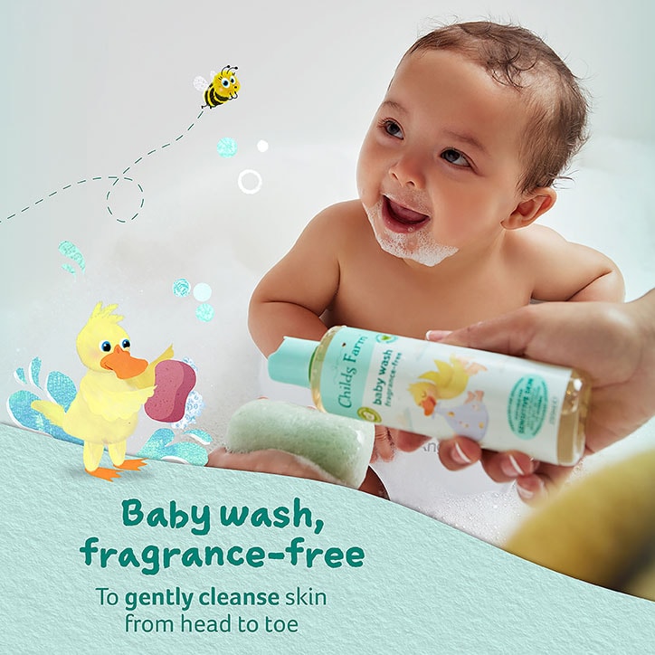 Childs Farm Baby Wash - Fragrance-free 250ml