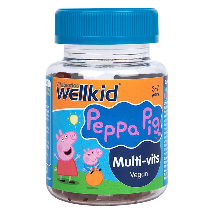 Vitabiotics Wellkid Peppa Pig Multi-Vitamin Strawberry Flavour 30 Jellies