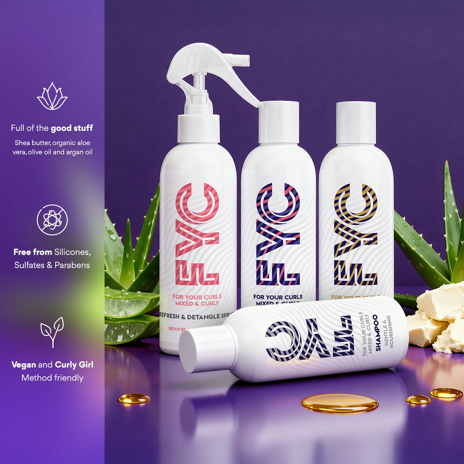 FYC wash day bundle shampoo and conditioner 2x250ml - British product