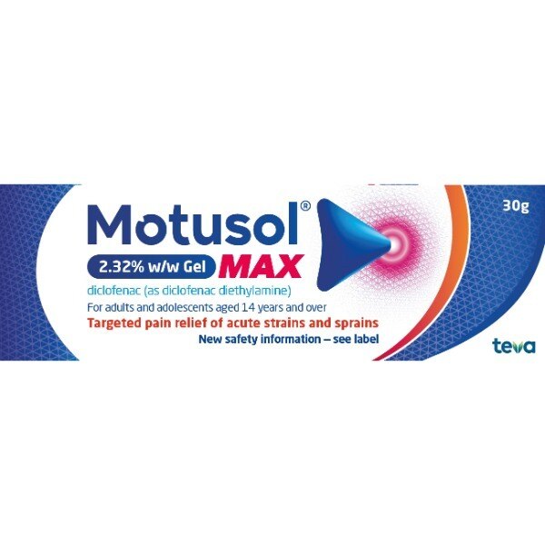 Motusol 2.32% Gel MAX 30g GOODS Superdrug   