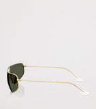 Ray-Ban rectangle aviator sunglasses with metal frame - British product