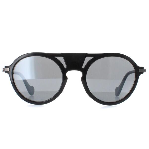 Moncler ML0053 black mirrored sunglasses (British brand)