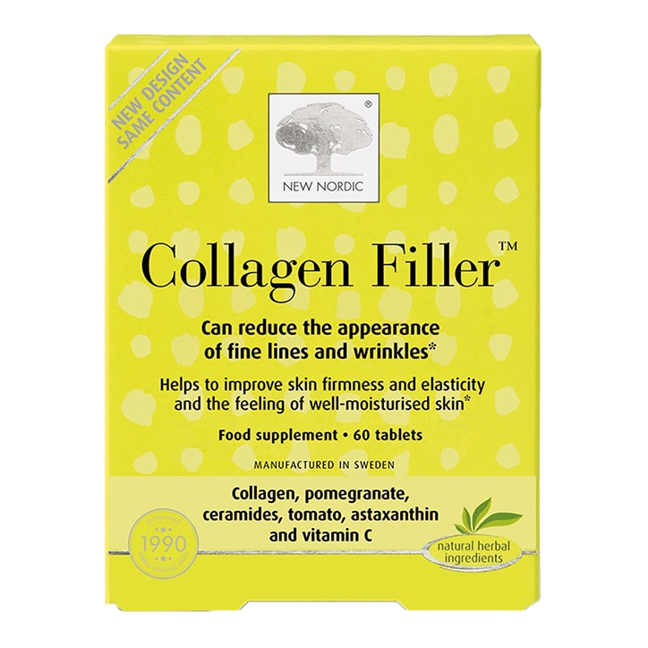 New Nordic Collagen Filler 60 Tablets GOODS Holland&Barrett