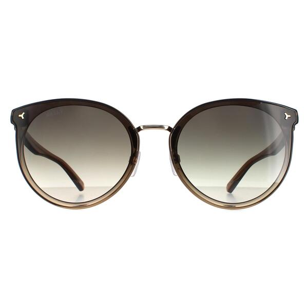 Bally BY0043-K gold gradient round sunglasses, UK version
