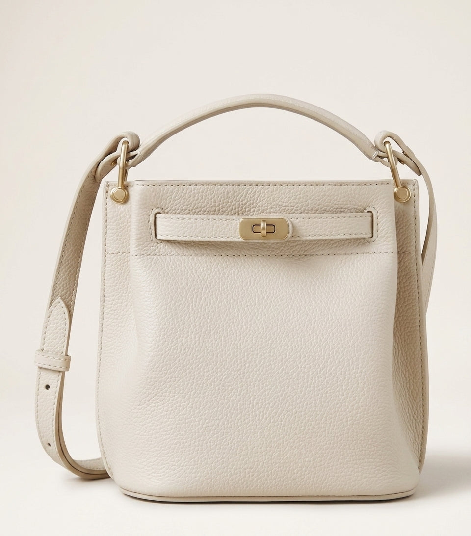 Mulberry mini leather Islington bucket bag - British product