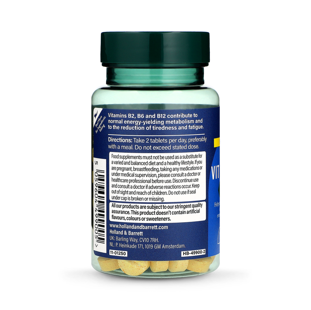 Holland Barrett High Strength Complete Vit B Complex 120 Tablets