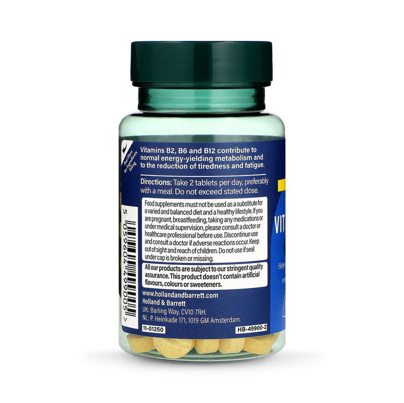 Holland Barrett High Strength Complete Vit B Complex 120 Tablets