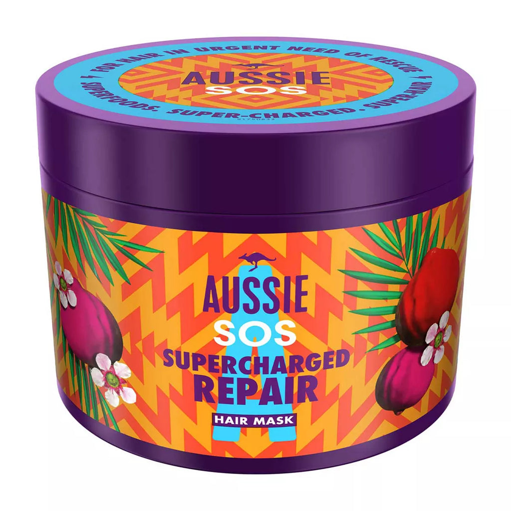 Aussie SOS Supercharged Repair Vegan Hair Mask, 450ml