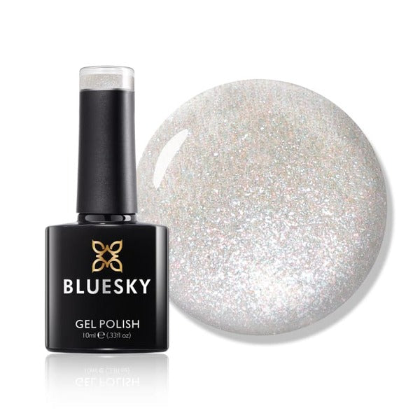 Bluesky Crystal Snowflake Gel Nail Polish - British product