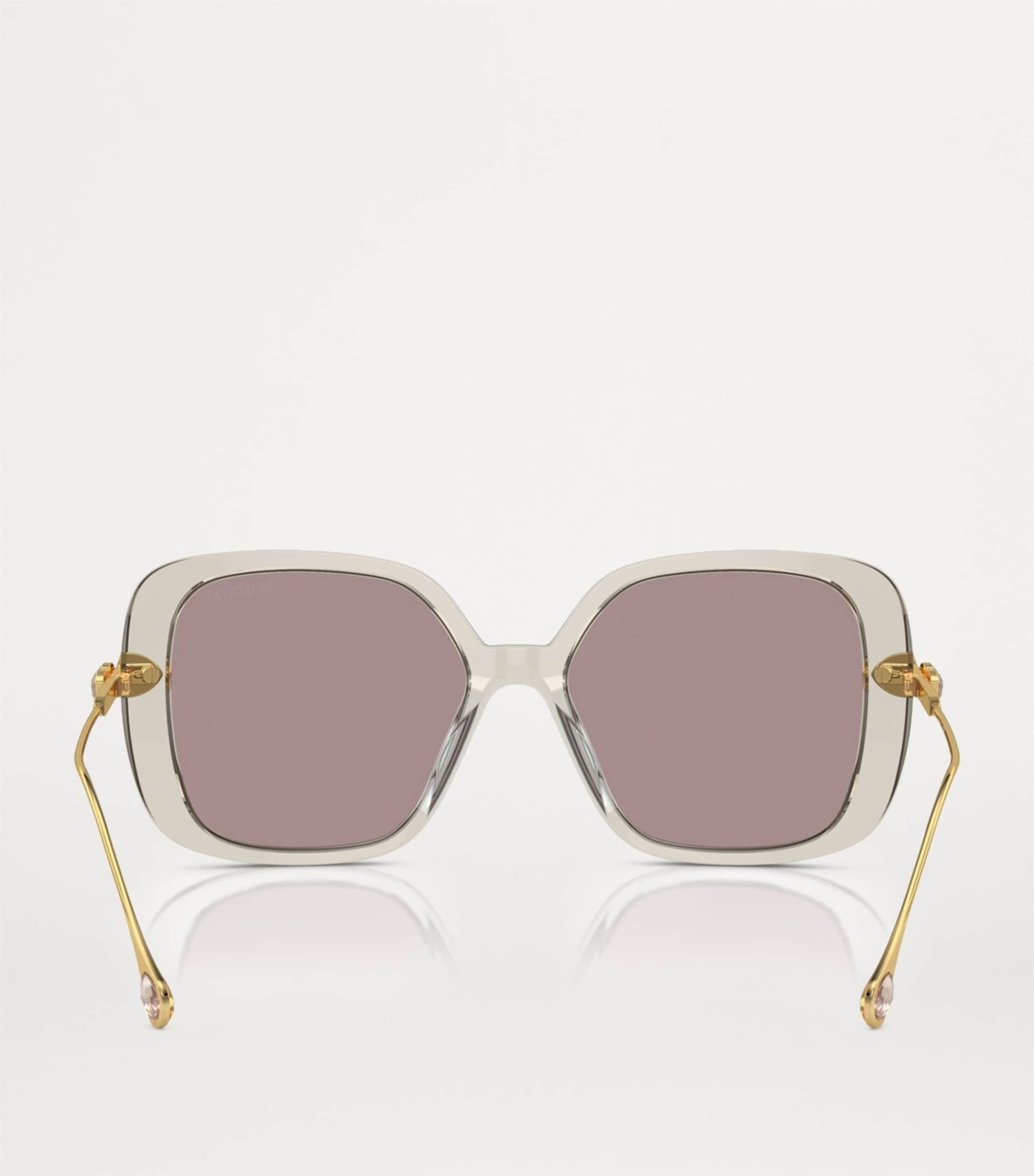 Swarovski oversized sunglasses (British brand)