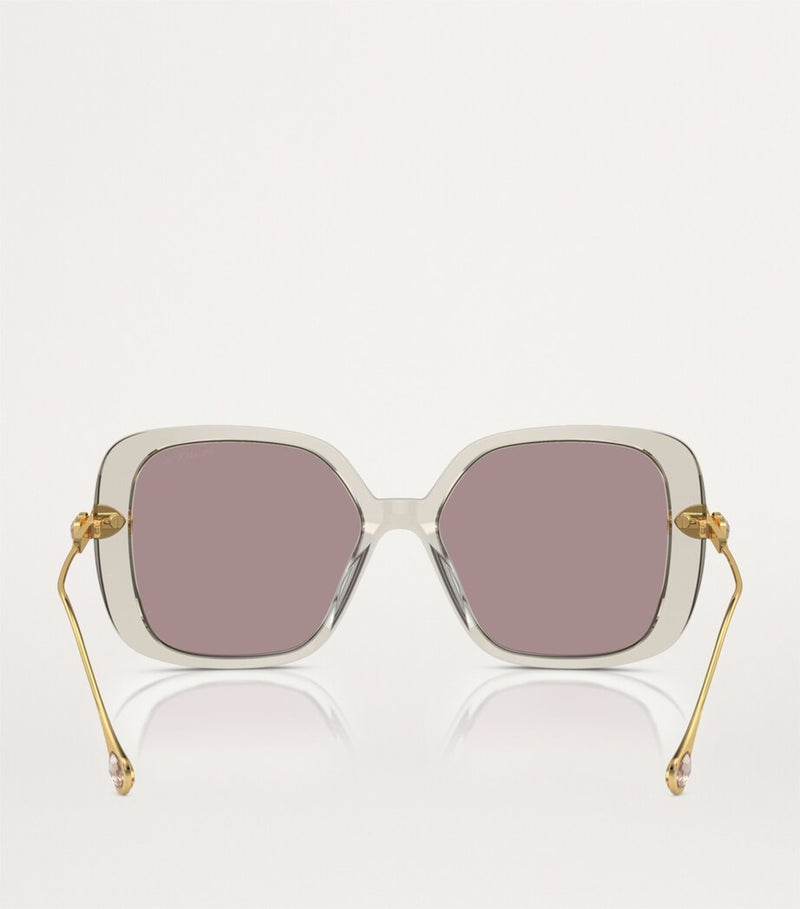 Swarovski oversized sunglasses (British brand)