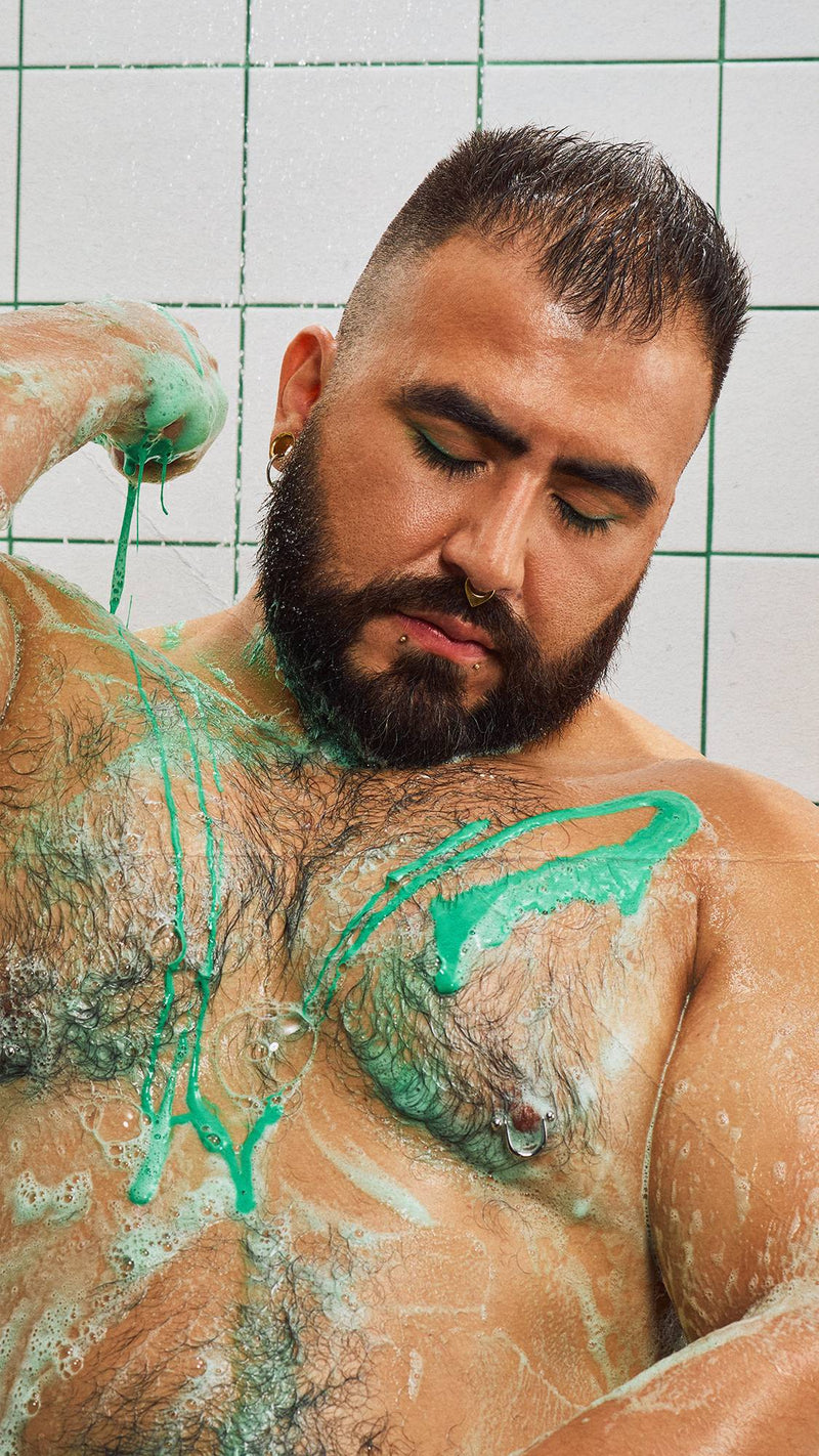 Lush Lord Of Misrule shower gel with patchouli and vanilla (British brand)