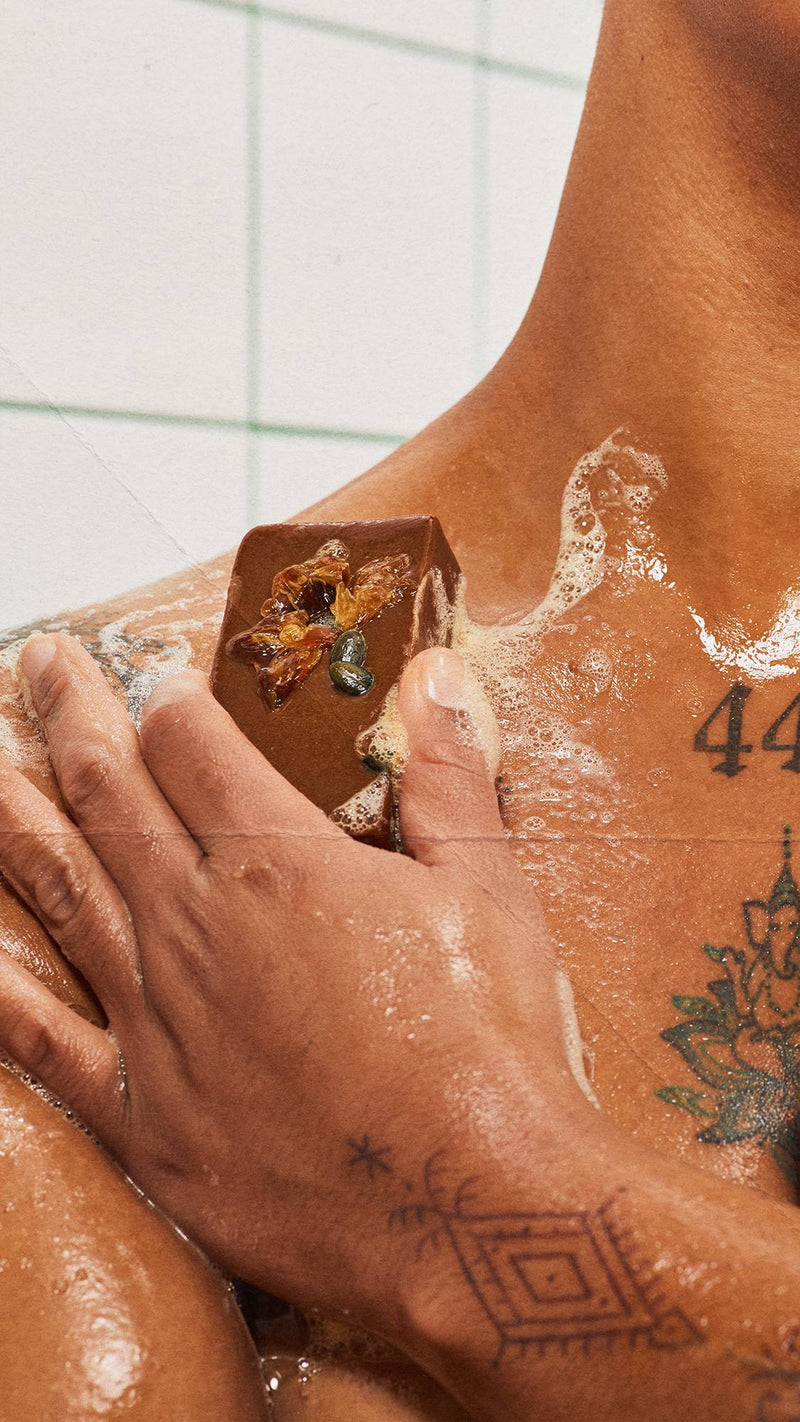 Lush pumpkin spice soap bar, British brand imported from the UK