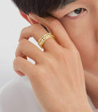 Bvlgari B.zero1 Rock one-band ring - British product