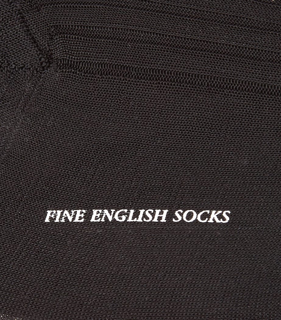 Pantherella silk Baffin socks (British brand)