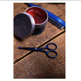 Bluebeards Revenge beard scissors metallic blue 9cm (British brand)