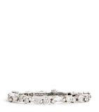 Suzanne Kalan white gold diamond Thin Mix ring, imported from the UK