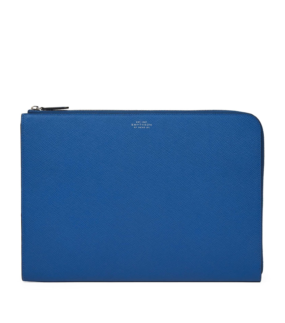 Smythson Panama leather laptop case 13-inch - British product