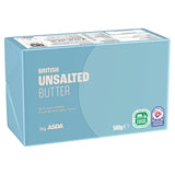 ASDA British Unsalted Butter 500g GOODS ASDA   