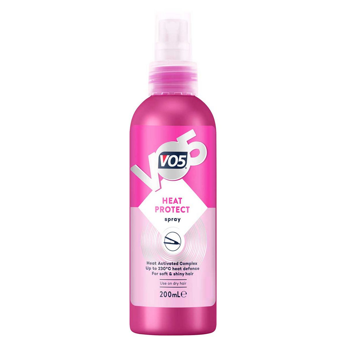 VO5 Enhance Heat Protect Spray with Heat Activated Complex 200 ml GOODS Boots   