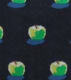 Paul Smith organic cotton socks with apple pattern - British product