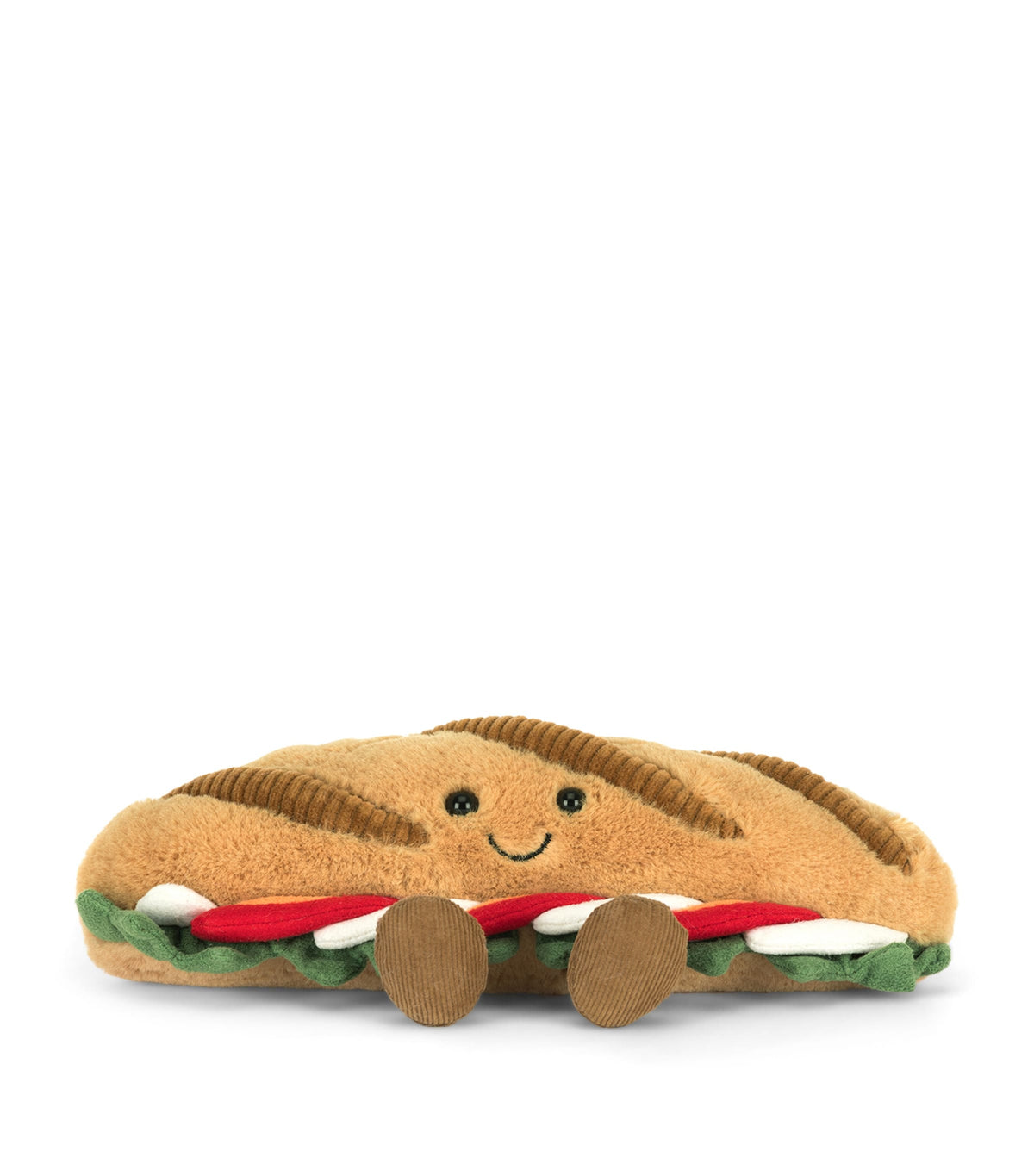 Jellycat Caprese Baguette soft toy for newborns 10cm, UK version