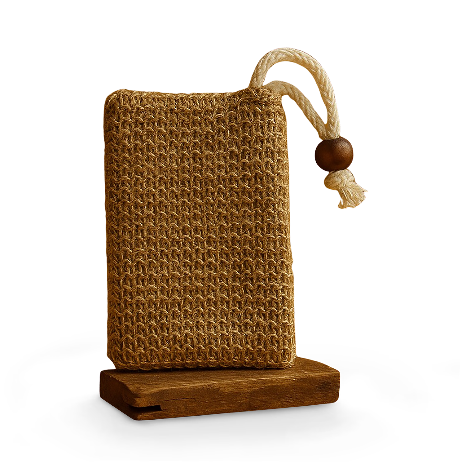 Jute soap saver bag exfoliating (British brand)