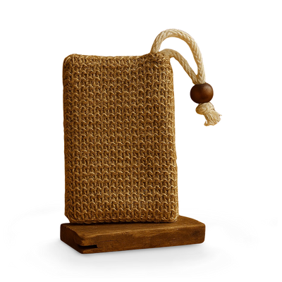 Holland & Barrett Exfoliating Soap Saver Bag - Natural Jute- Buy online at McGrocer