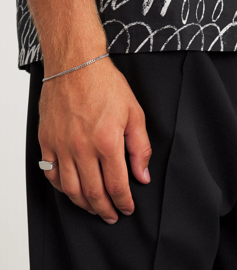 Tom Wood Michael ring in sterling silver, imported from the UK