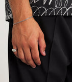 Tom Wood Michael ring in sterling silver, imported from the UK