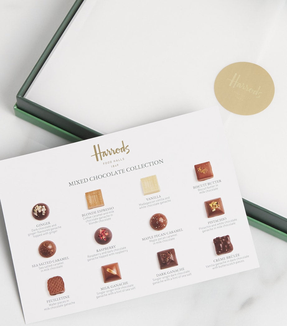 Harrods mixed chocolate collection box 24-piece, UK version