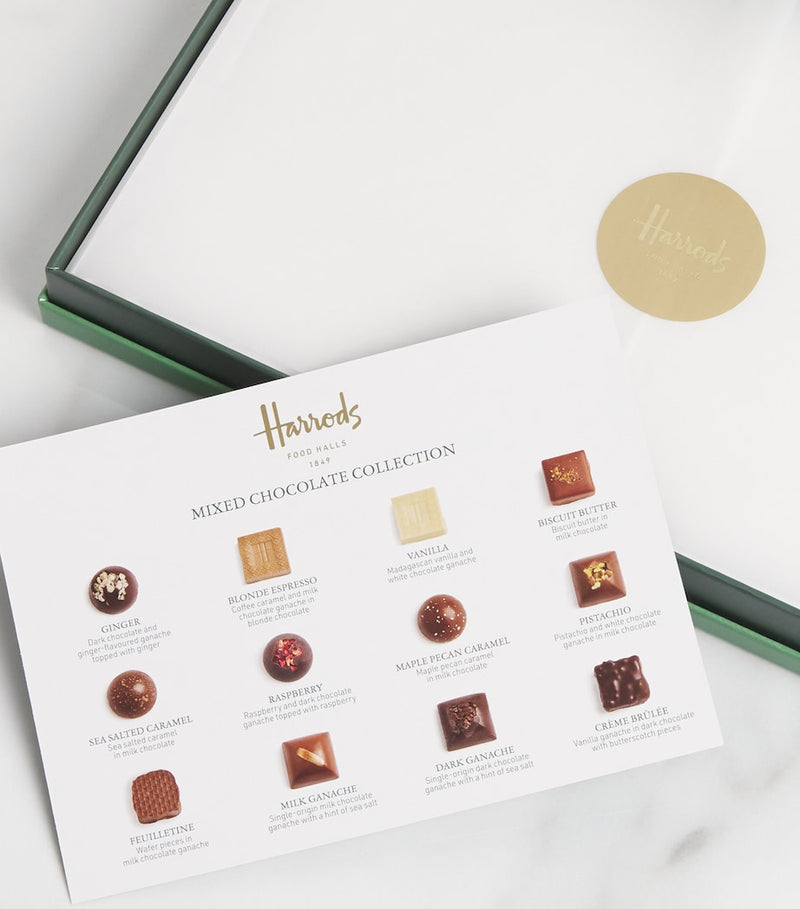 Harrods mixed chocolate collection box 24-piece, UK version