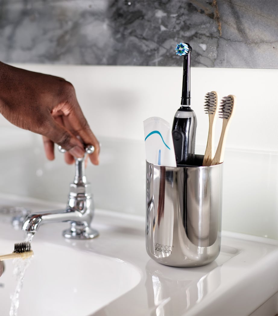 Joseph Joseph EasyStore Luxe toothbrush holder, 12x9x9cm, UK version