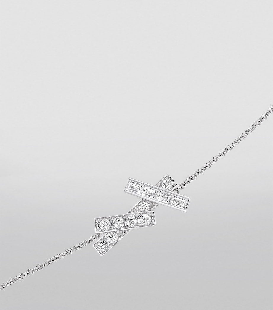Graff Threads white gold diamond bracelet - British product