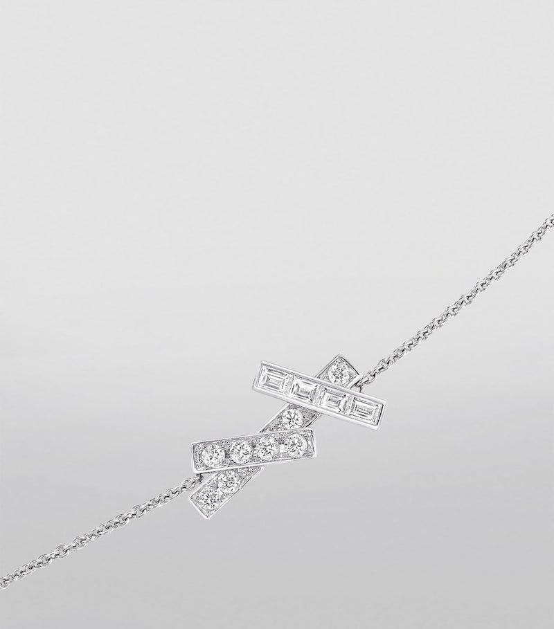 Graff Threads white gold diamond bracelet - British product
