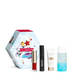 Clarins compact makeup set with lip oil and mascara - British product