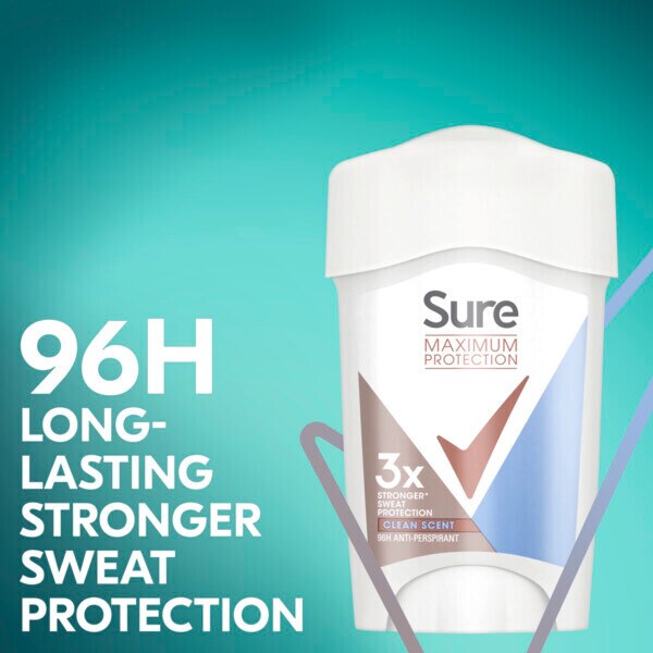 Sure Antiperspirant Deo Stick Max Pro Clean Scent 150ml GOODS Superdrug   