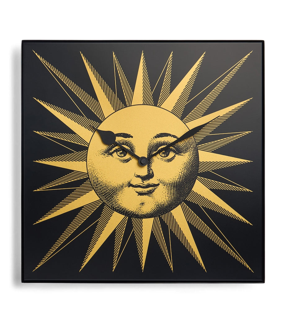 Fornasetti Grande Sole wall clock 38cm - British product