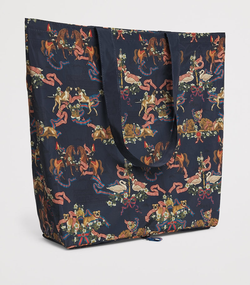 Harrods Great British Pocket Shopper Bag - British product