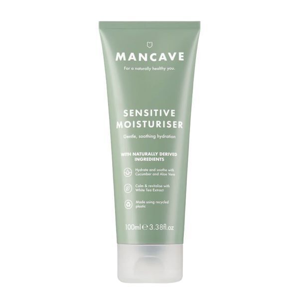 ManCave Sensitive Moisturiser 100ml GOODS Superdrug   