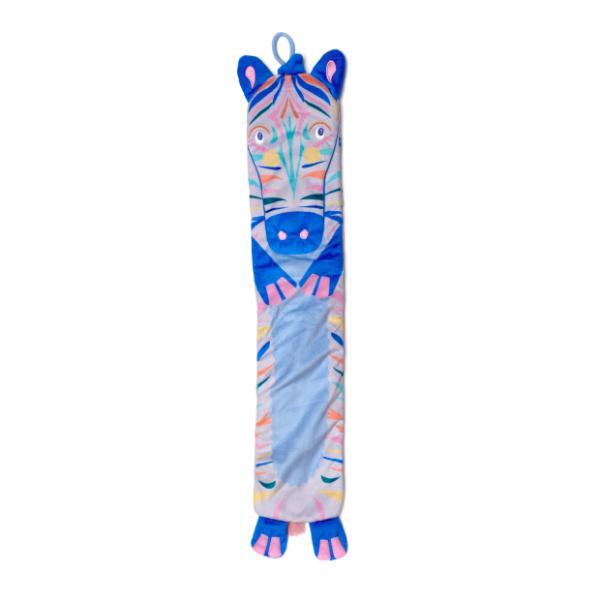 Aroma Home long zebra hot water bottle 64cm, imported from the UK