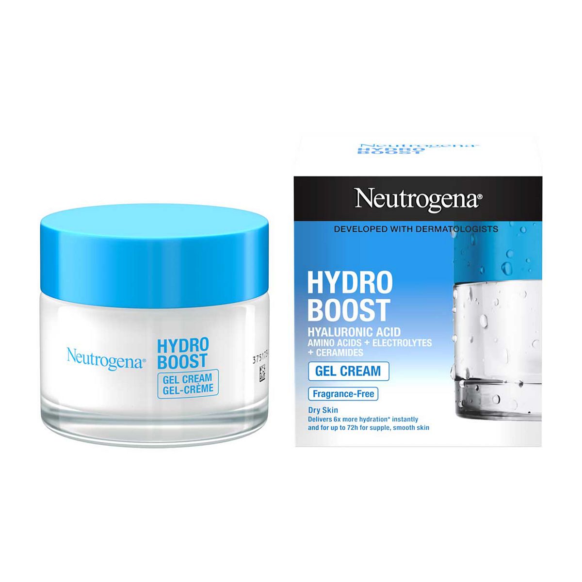 Neutrogena Hydro Boost Gel Cream Moisturiser for Dry Skin 50ml GOODS Boots   