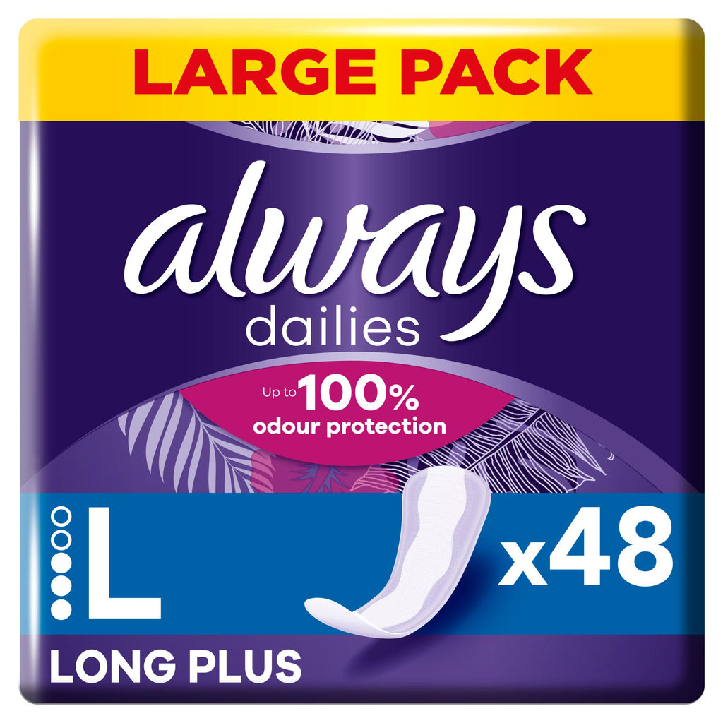 Always Dailies Extra Protect Panty Liners