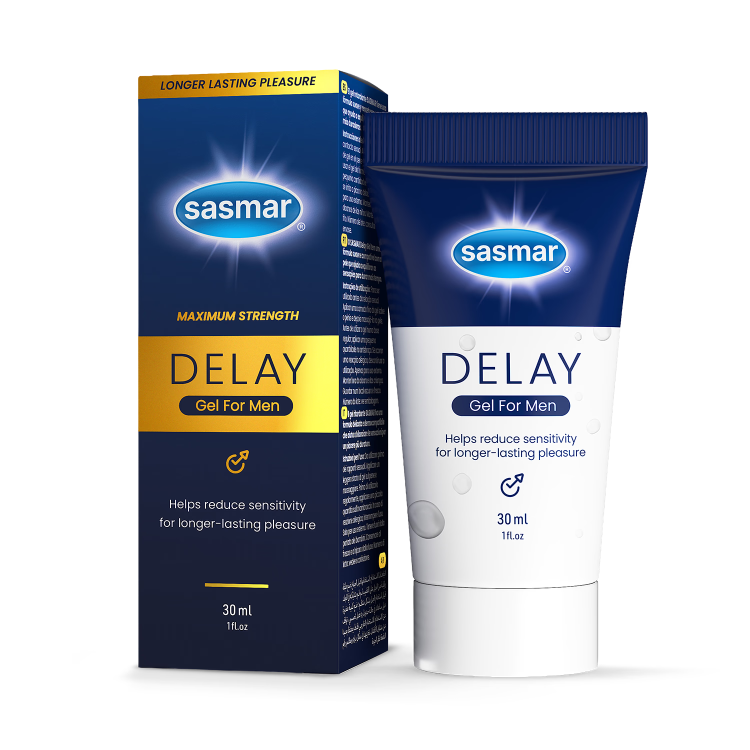 SASMAR Delay Gel - British product