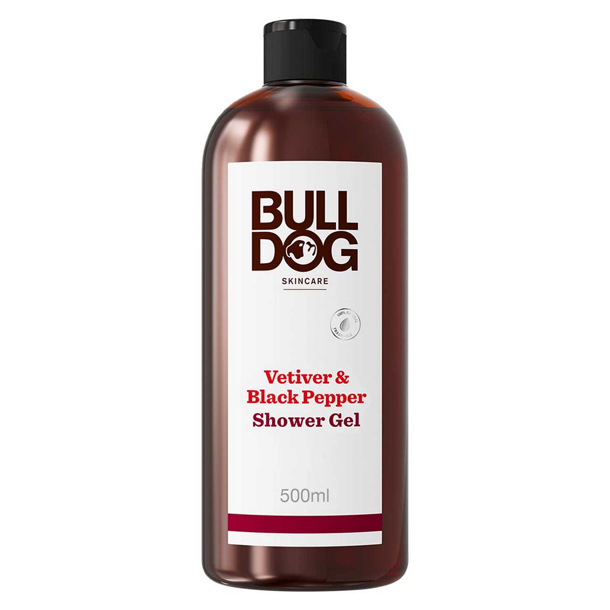 Bulldog Black Pepper & Vetiver Shower Gel 500ml GOODS Boots   