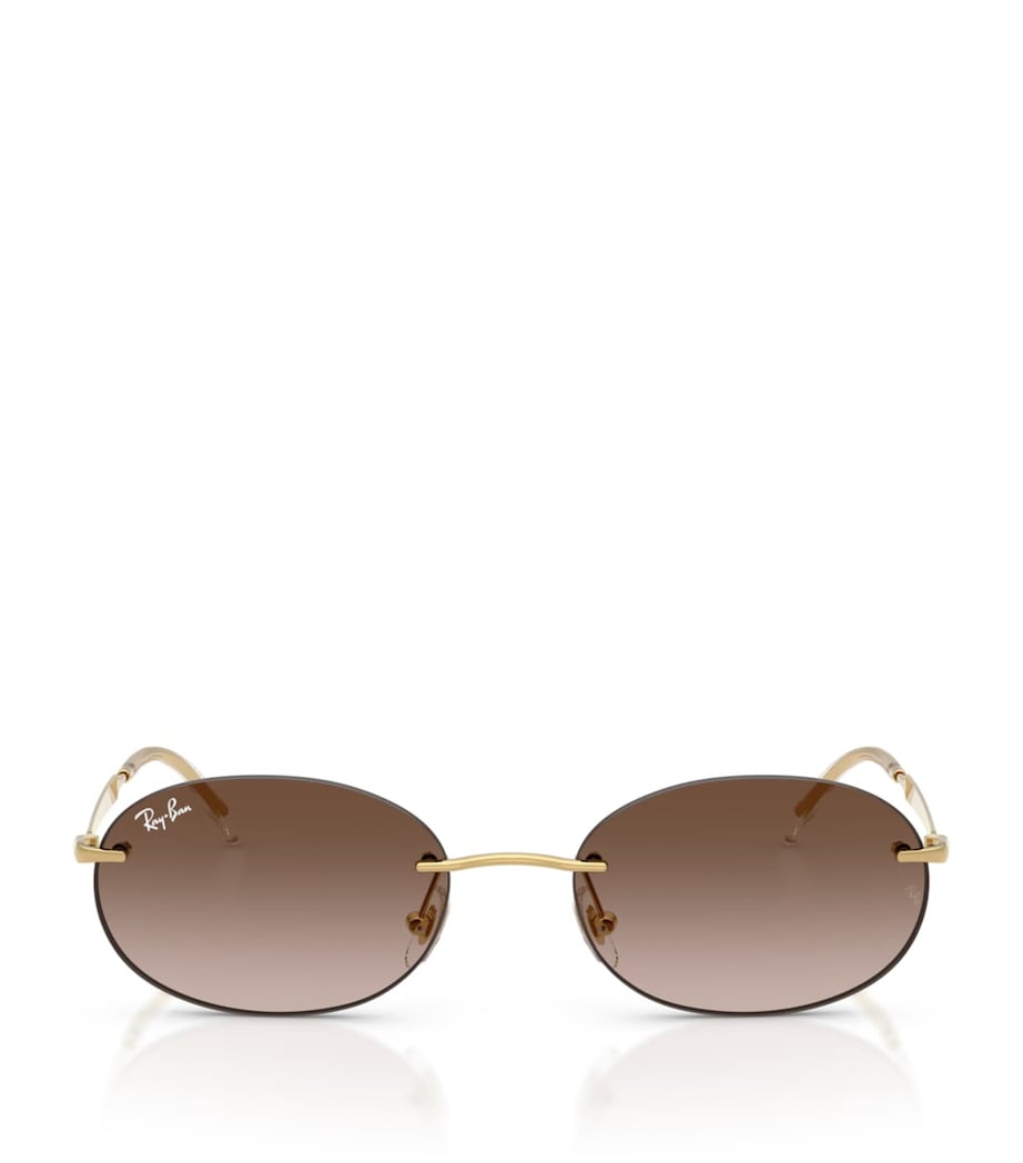 Ray-Ban Metal Oval Sunglasses, UK version