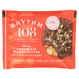 Rhythm108 Swiss Chocolate Peanut Butter Soft Baked Filled Cookie 50g gluten free Sainsburys   